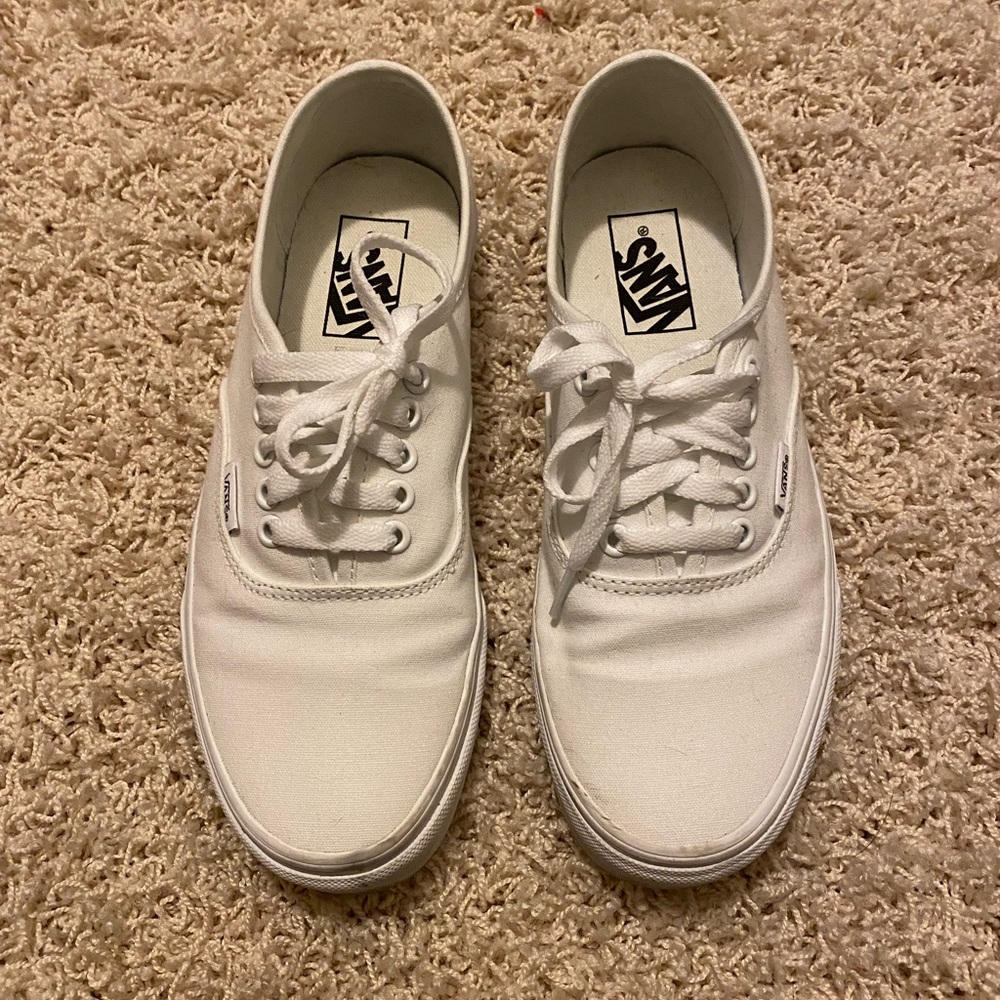 COPY - White Vans size 8.5